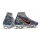 Nike Phantom Vision Elite DF FG Chaussure - Gris Argent Nero