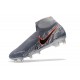 Nike Phantom Vision Elite DF FG Chaussure - Gris Argent Nero