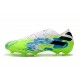 adidas Nouveau Chaussures Nemeziz 19.1 FG - Blanc Vert Bleu
