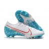 Crampons Nike Mercurial Vapor 13 Elite FG - Blanc Bleu