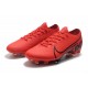 Crampons Nike Mercurial Vapor 13 Elite FG - Rouge Noir