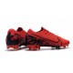Crampons Nike Mercurial Vapor 13 Elite FG - Rouge Noir