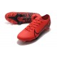 Crampons Nike Mercurial Vapor 13 Elite FG - Rouge Noir