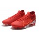 Nike Mercurial Superfly VII 360 FG Chaussures - Rouge Blanc