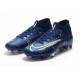 Nike Dream Speed Mercurial Superfly VII 360 FG Bleu Blanc