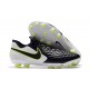 Chaussure Nouvelles Nike Tiempo Legend 8 Elite FG - Noir Blanc