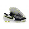 Chaussure Nouvelles Nike Tiempo Legend 8 Elite FG - Noir Blanc