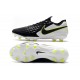 Chaussure Nouvelles Nike Tiempo Legend 8 Elite FG - Noir Blanc
