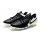 Chaussure Nouvelles Nike Tiempo Legend 8 Elite FG - Noir Blanc