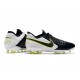 Chaussure Nouvelles Nike Tiempo Legend 8 Elite FG - Noir Blanc