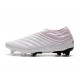 Chaussures De Football Adidas Copa 19+ FG Blanc Rouge
