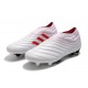 Chaussures De Football Adidas Copa 19+ FG Blanc Rouge
