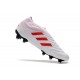 Chaussures De Football Adidas Copa 19+ FG Blanc Rouge