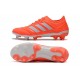 Nouvelles Crampons de Foot - Adidas Copa 19.1 FG Rouge Blanc