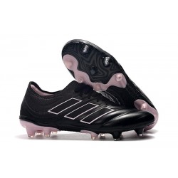 Nouvelles Crampons de Foot - Adidas Copa 19.1 FG Noir Rose