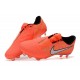 Chaussure de Foot Nike Phantom VNM Elite FG Mangue claire/Blanc