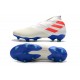 Crampons Nouvelle adidas Nemeziz 19+ FG Blanc Orange