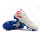 Crampons Nouvelle adidas Nemeziz 19+ FG Blanc Orange