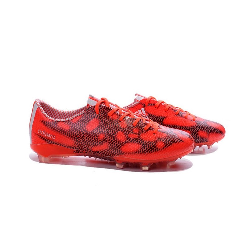 chaussure de foot adidas rouge