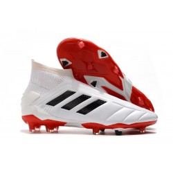 Nouvelles Chaussures adidas Predator Mania 19+FG ADV Blanc