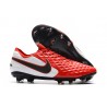 Chaussure Nouvelles Nike Tiempo Legend 8 Elite FG -Rouge Blanc