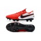 Chaussure Nouvelles Nike Tiempo Legend 8 Elite FG -Rouge Blanc