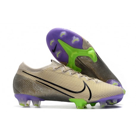 Nike Mercurial Vapor XIII 360 Elite FG Sable du Désert Noir Violet psychique