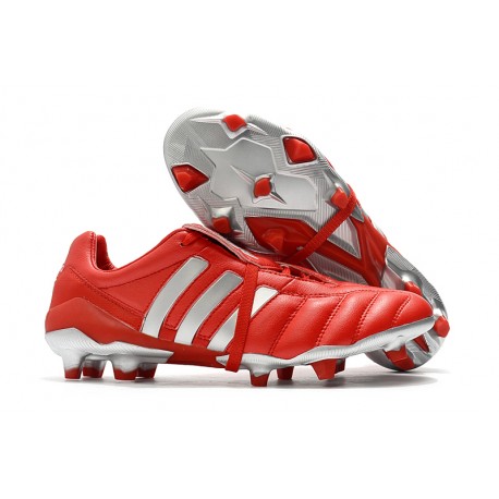 Nouvelles Chaussures Adidas Predator Mania Og FG Rouge Argent