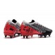 Nike Mercurial Vapor XIII Elite SG-PRO AC Neymar Platine Noir Rouge