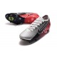 Nike Mercurial Vapor XIII Elite SG-PRO AC Neymar Platine Noir Rouge