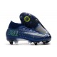 Nike Mercurial Superfly VII Elite SG-PRO AC Bleu Néant Volt Blanc