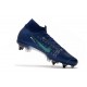 Nike Mercurial Superfly VII Elite SG-PRO AC Bleu Néant Volt Blanc
