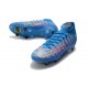 Nike Mercurial Superfly VII Elite SG-PRO AC Bleu Rouge