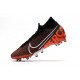 Nike Mercurial Superfly 7 Elite Pro AG Noir Blanc Cramoisi