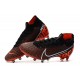 Nike Mercurial Superfly 7 Elite Pro AG Noir Blanc Cramoisi