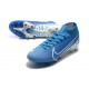 Nike Mercurial Superfly 7 Elite Pro AG New Lights Bleu Blanc