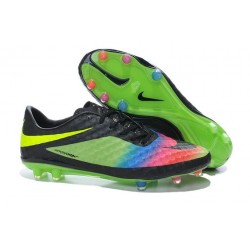 Nouveau Hommes Chaussures Nike Hypervenom Phantom FG Vert Bleu Noir Rouge Jaune