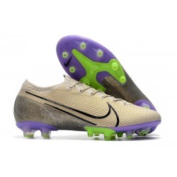 Nike Mercurial Vapor 13 Elite Pro-AG Sable du Désert /Noir /Violet