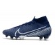 Crampon Neuf Nike Mercurial Superfly 7 Elite FG - Bleu Blanc