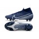 Crampon Neuf Nike Mercurial Superfly 7 Elite FG - Bleu Blanc