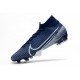 Crampon Neuf Nike Mercurial Superfly 7 Elite FG - Bleu Blanc