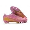 Nike Mercurial Vapor 13 Elite FG Homme Rose Or