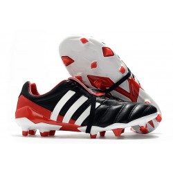 adidas Nouvelles Chaussures Predator Mania FG -Noir Blanc Rouge