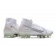 Nike Mercurial Superfly 7 Elite Pro AG Blanc