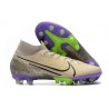 Nike Mercurial Superfly 7 Elite Pro AG Sable du Désert Noir Violet