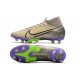 Nike Mercurial Superfly 7 Elite Pro AG Sable du Désert Noir Violet