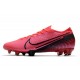 Nike Mercurial Vapor 13 Elite FG Homme Cramoisi Noir