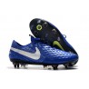 Chaussures Nike Tiempo Legend 8 Elite SG-Pro AC Bleu Argent