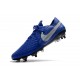 Chaussures Nike Tiempo Legend 8 Elite SG-Pro AC Bleu Argent