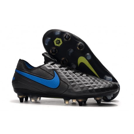 Chaussures Nike Tiempo Legend 8 Elite SG-Pro AC Noir Bleu